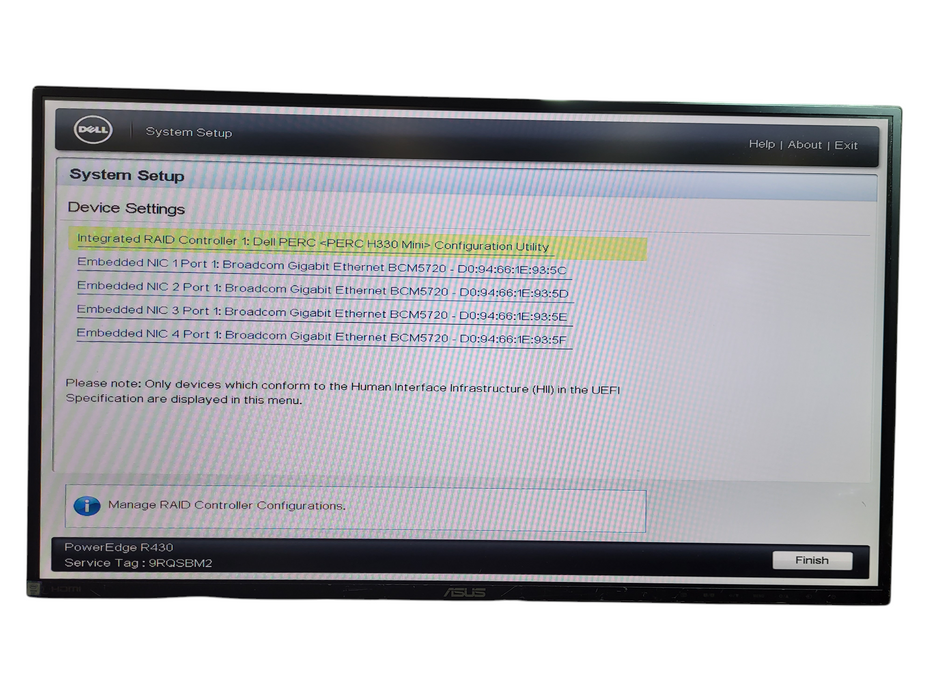 Dell PowerEdge R430 4x 3.5" | 2x Xeon E5-2630 v3 CPU, 16GB DDR4, H330 Mini