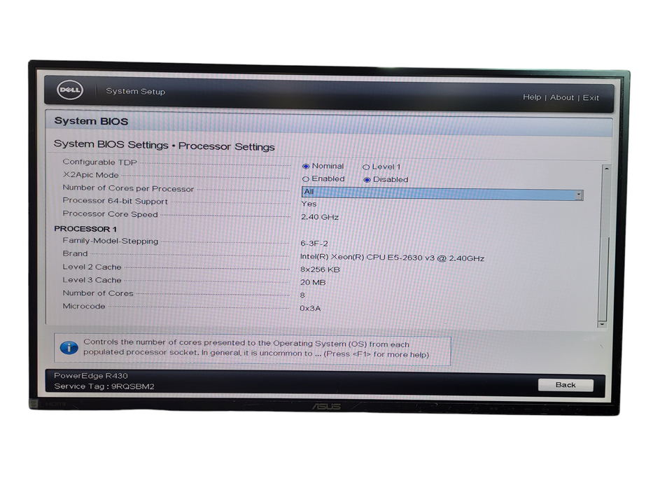 Dell PowerEdge R430 4x 3.5" | 2x Xeon E5-2630 v3 CPU, 16GB DDR4, H330 Mini