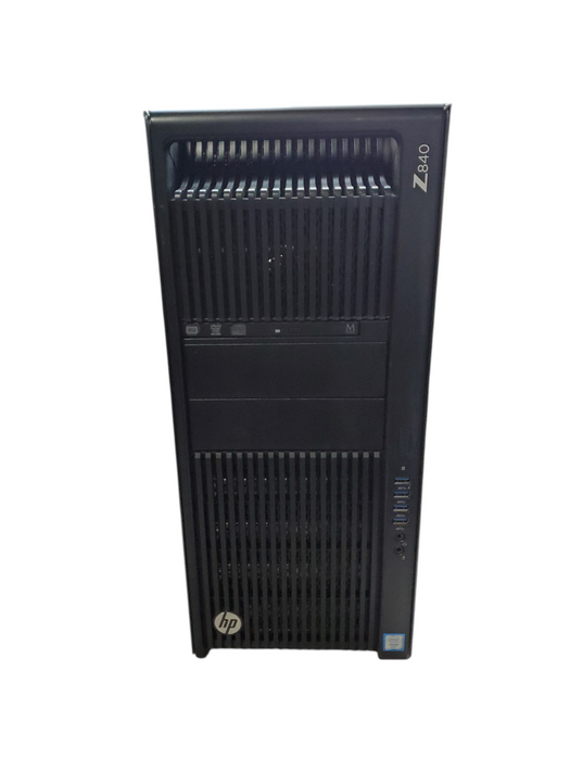 HP Z840 Workstation - 1x Xeon E5-2623 v3, 64GB DDR4, K620 - No HDD