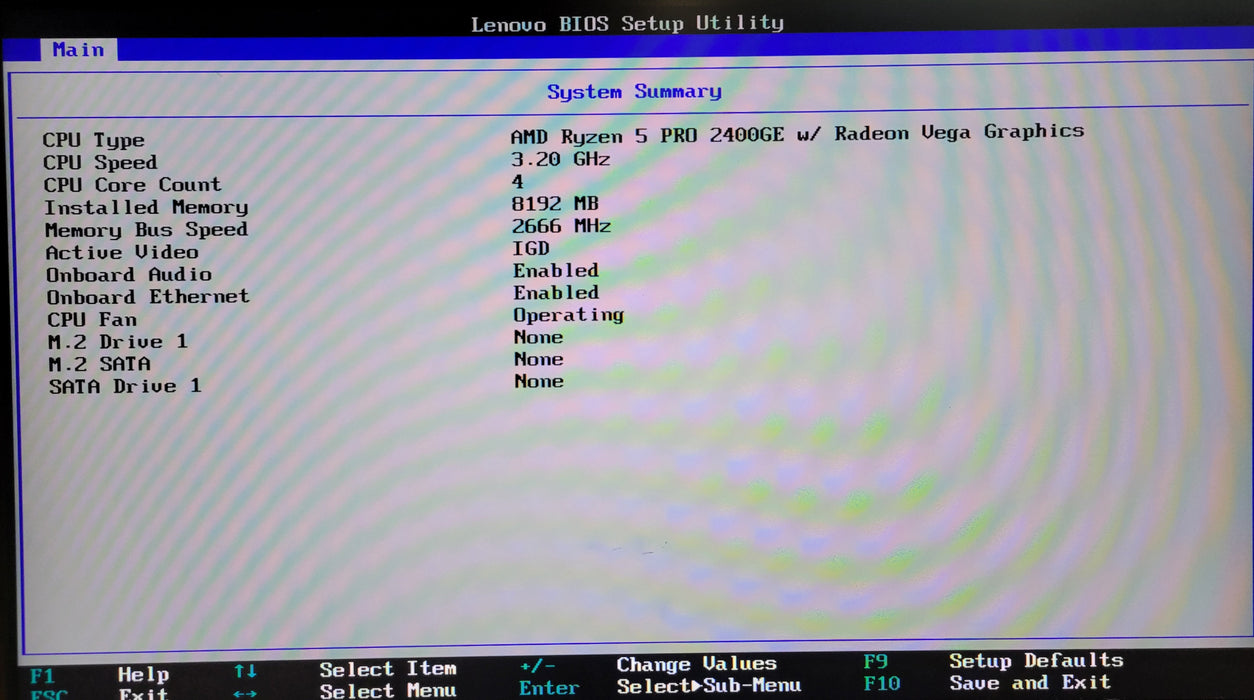 Lenovo ThinkCentre M715q USFF w/ AMD Ryzen 5 Pro 2400GE 8GB RAM No HDD *Qty*