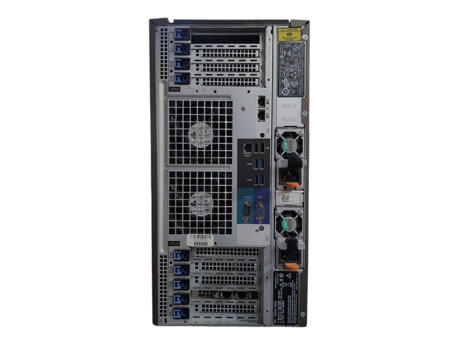Dell PE T640 8x 3.5" Tower Server, 2x Xeon Gold 5122, 32GB DDR4, H740P, BOSS-S1