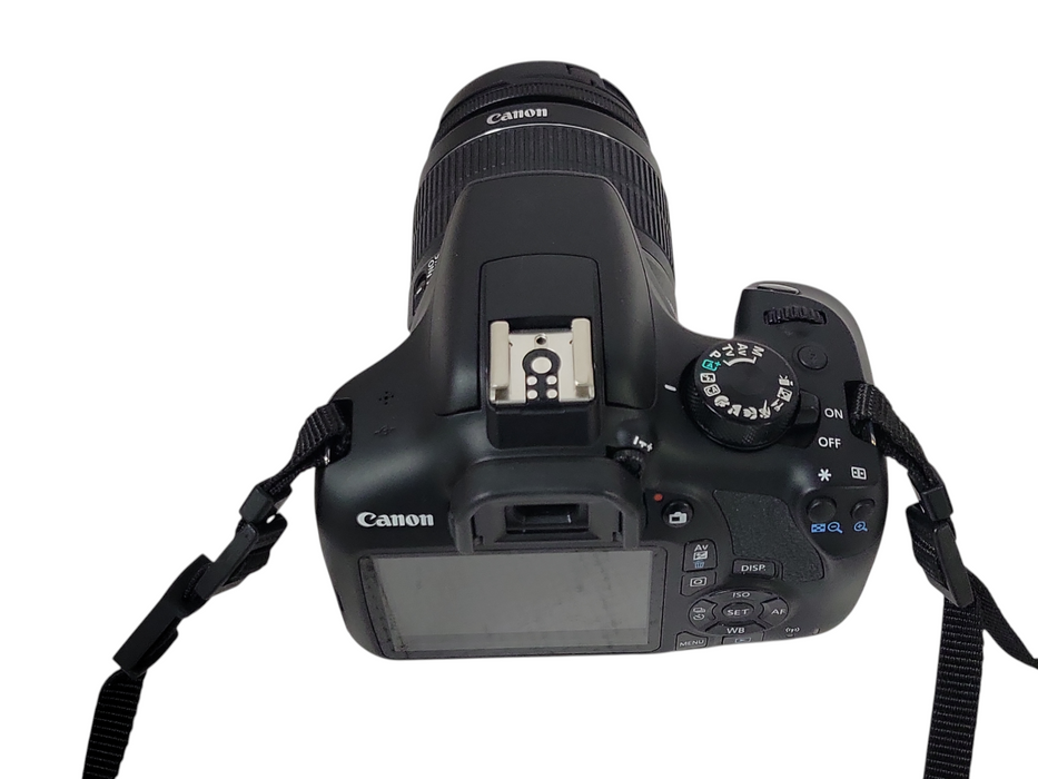 Canon EOS Rebel T6 18.0MP Digital SLR Camera w/ Zoom Lens EF-S 18-55mm, bag, SEE