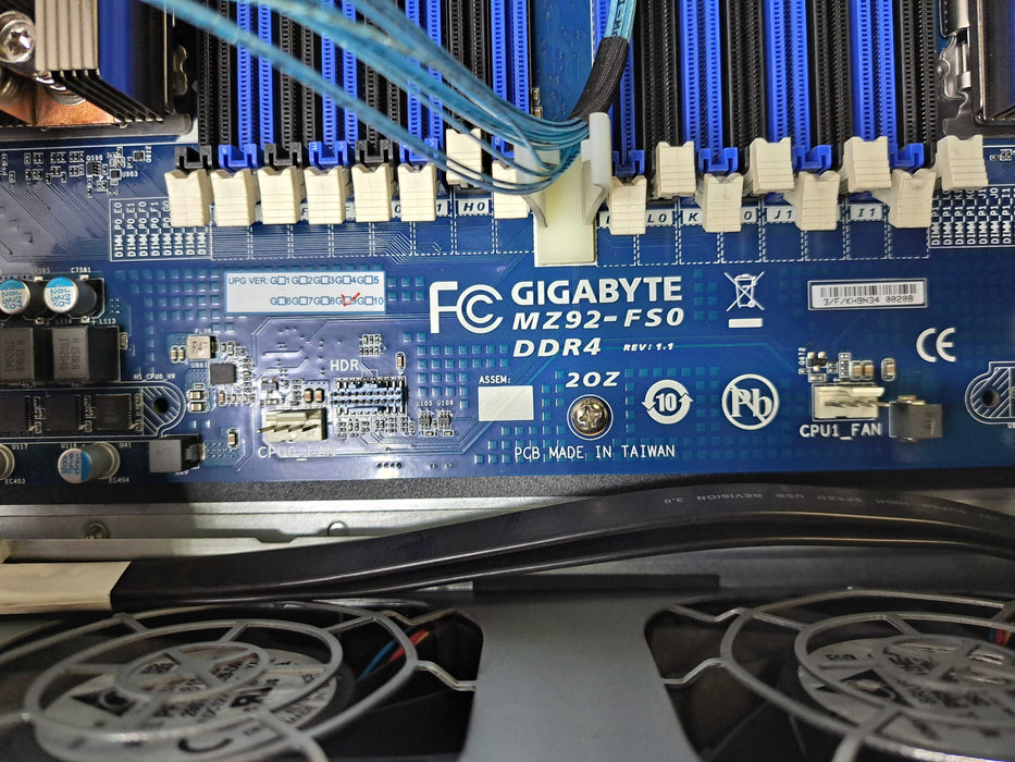 Gigabyte R282-Z93 12X3.5" Barebones Server 2x 2000W | Supports EPYC & NVMe