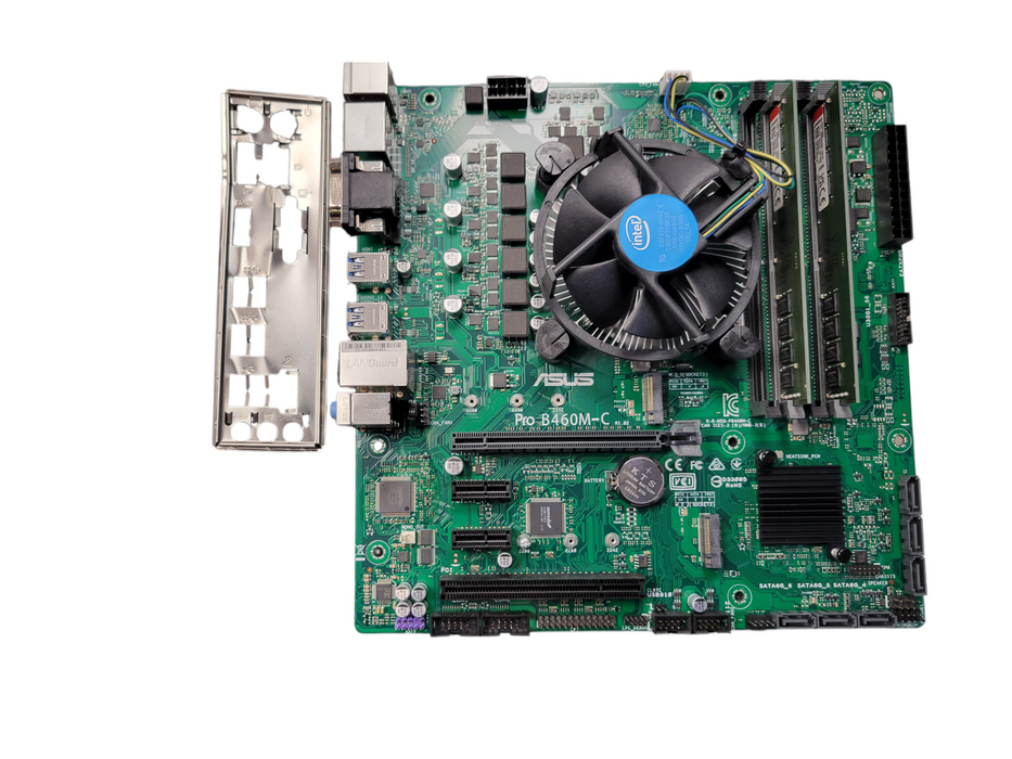 Intel Core i7-10070 ASUS Pro B460M-C 16GB DDR4 + I/O Plate