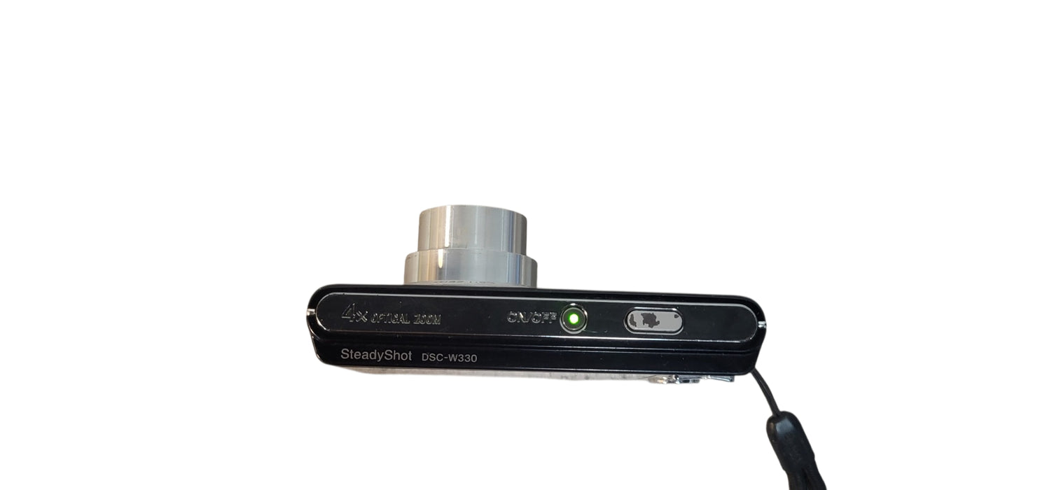 Sony Cyber-Shot DSC-W330 Digital Camera 14.1 MP 4x Optical Zoom | No Battery