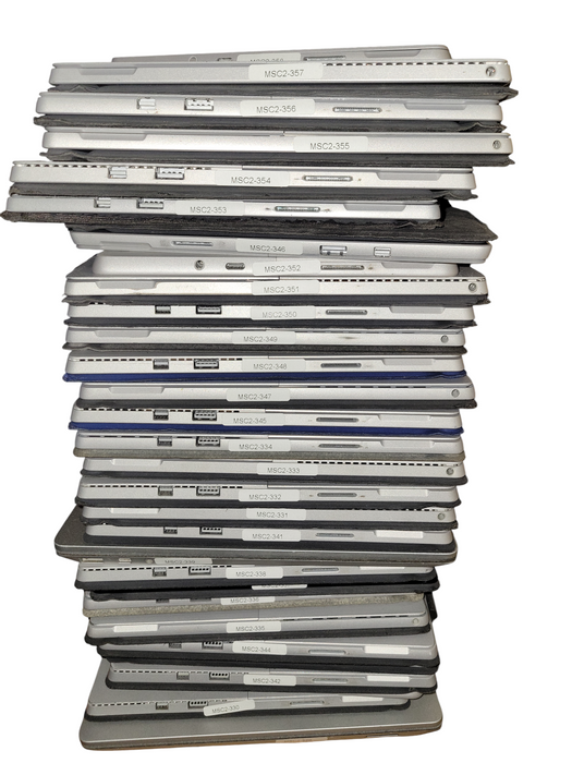Lot 30x Microsoft Surface Pentium - 6-8 Gen C-Condition (MSC2-08)