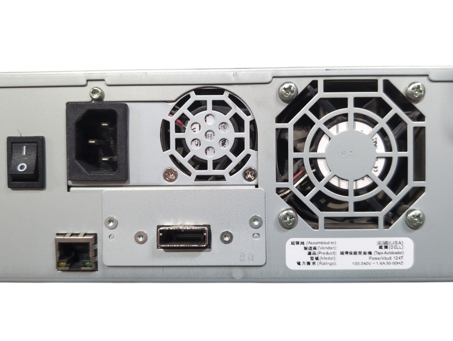 Dell PowerVault 124T Tape Library with LTO-4 SAS Tape Drive, 0HYT9P