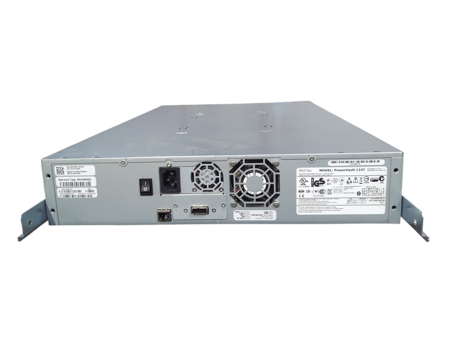 Dell PowerVault 124T Tape Library with LTO-4 SAS Tape Drive, 0HYT9P