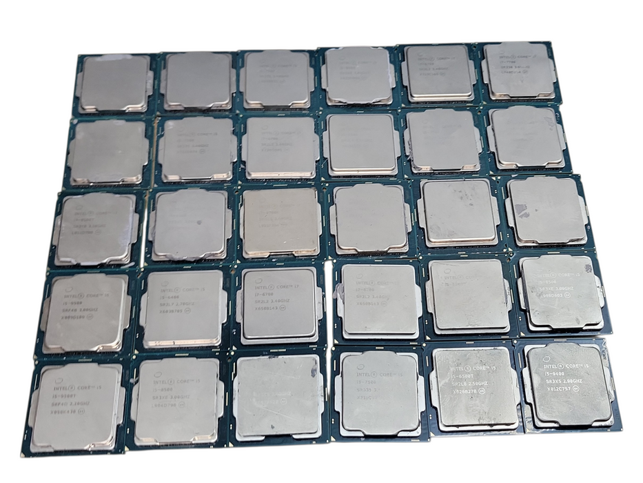 Lot of 120x 6th to 9th Gen i-series Desktop CPUs (CPU69-47)