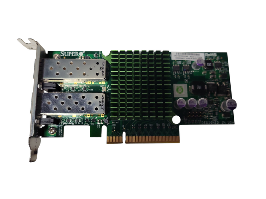Supermicro AOC-STGN-i2S 2x 10GbE Dual Port SFP+ Low Profile