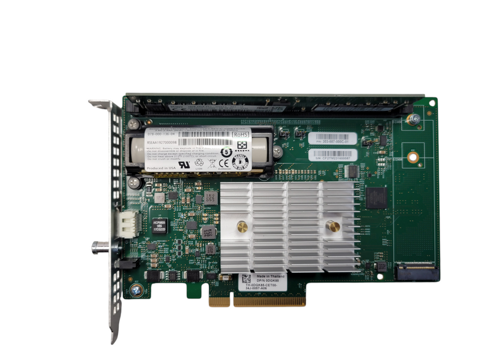 Dell Calypso I/O PCIe Controller Card W/RAM DP/N: 0DGK85 16GB DDR4 RDIMM