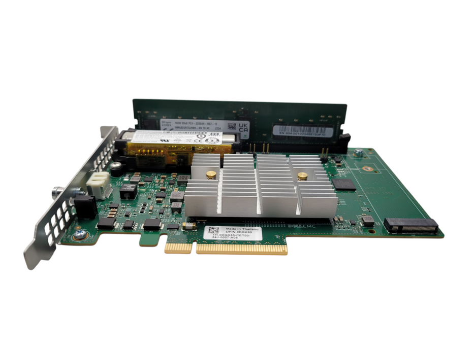 Dell Calypso I/O PCIe Controller Card W/RAM DP/N: 0DGK85 16GB DDR4 RDIMM