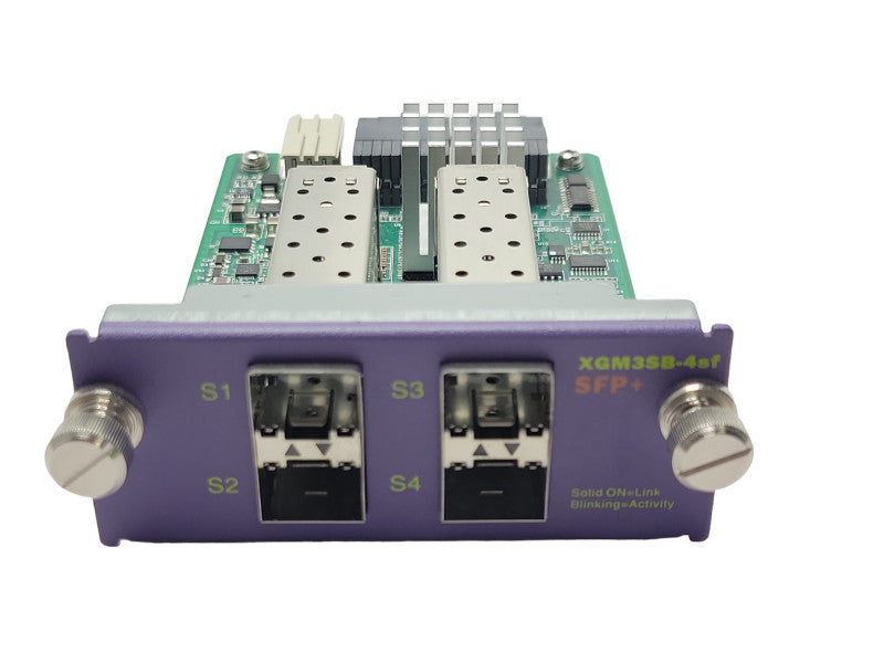 Extreme Networks XGM3SB-4sf 4-Port SFP Switch Module _