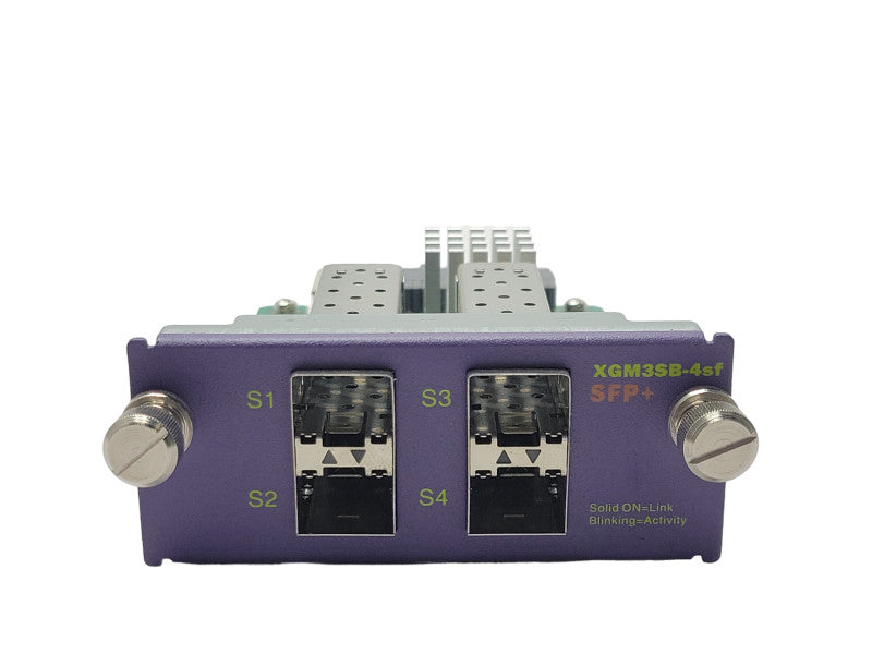 Extreme Networks XGM3SB-4sf 4-Port SFP Switch Module _