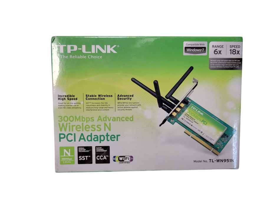 TP-Link TL-WN951N 300Mbps PCI Network Wireless Adapter WIFI Card