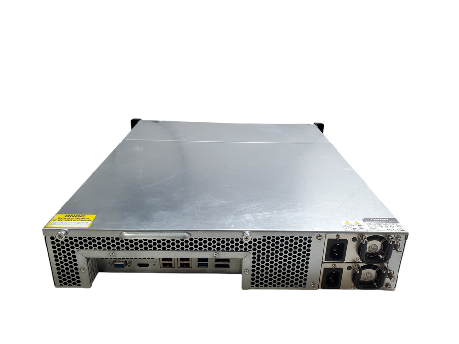 QNAP TS-1269U-RP 12 BAY NAS 3x2TB HDD Network Attached Storage *READ*