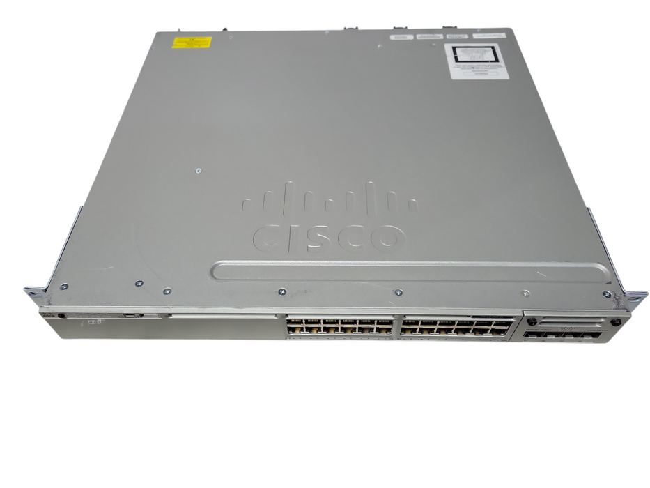Cisco Catalyst WS-C3850-24T-S 24-Port Network Switch w/ C3850-NM-4-1G