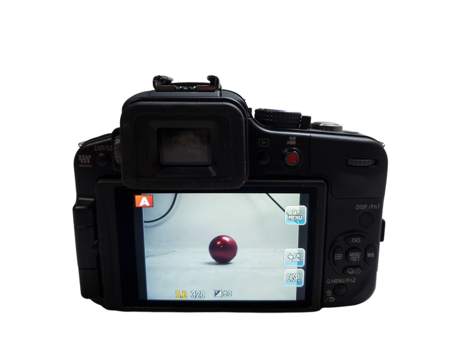 Panasonic DMC-G3 16.1MP Mirrorless Camera w. 14-42mm Lens + Battery