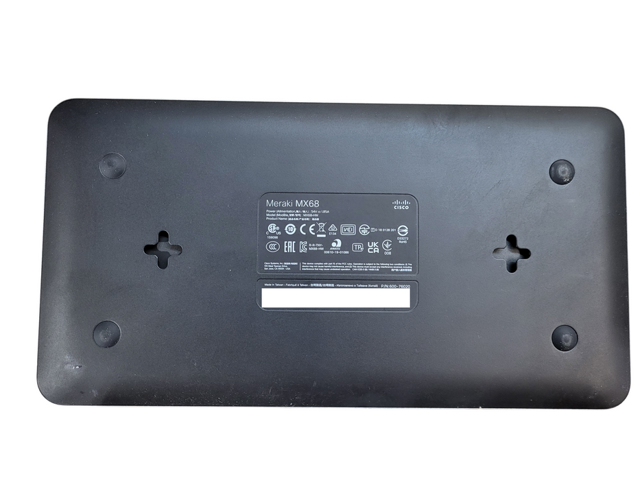 Cisco MX68 Security Appliance Router MX68-HW Unclaimed No AC