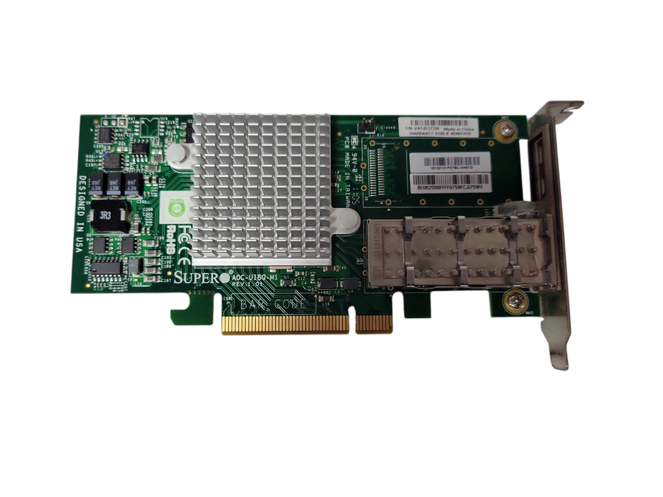 SuperMicro AOC-UIBQ-M1 Infiniband QDR UIO PCI-e Adapter Card
