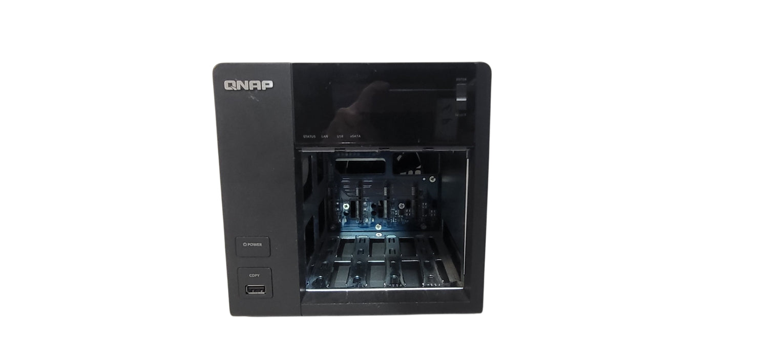 QNAP TS-421 Network Attached Storage | No HDD/Caddies