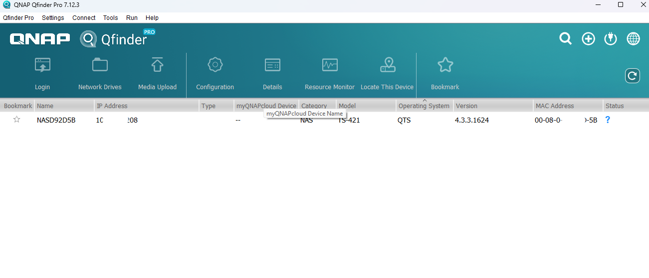 QNAP TS-421 Network Attached Storage | No HDD/Caddies