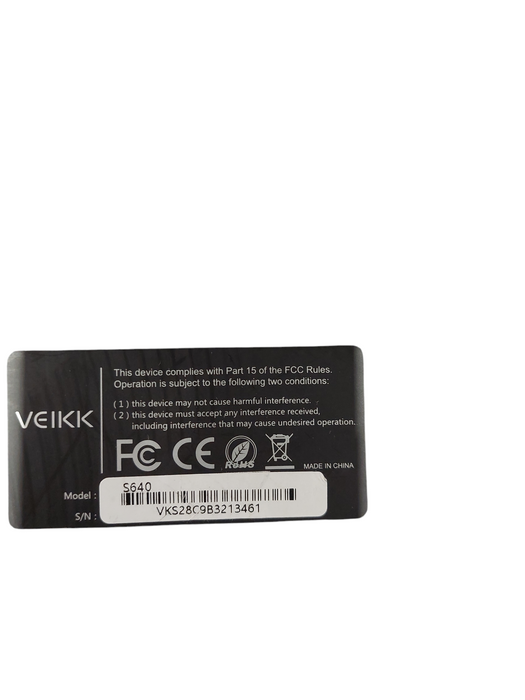 Veikk S640 Graphics Drawing Tablet Thin No Pen