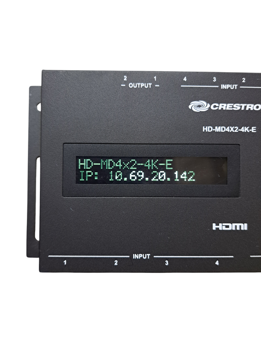 Crestron HD-MD4X2-4K-E HDMI Signal Switcher | PN: 6507490