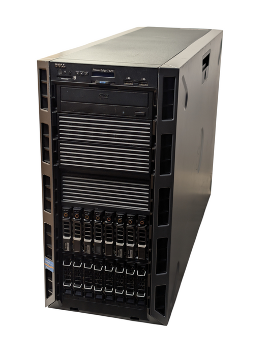 DELL PowerEdge T620 2x Intel Xeon E5-2640 0 64GB RAM 6x 1.2 TB HDD