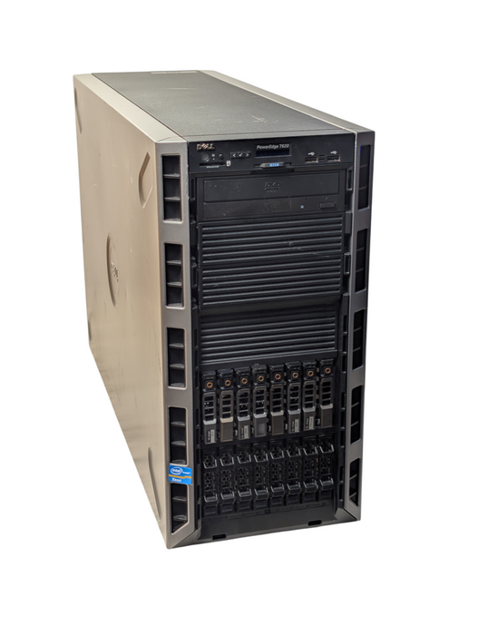 DELL PowerEdge T620 2x Intel Xeon E5-2640 0 64GB RAM 6x 1.2 TB HDD