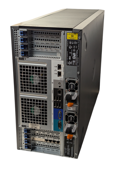 DELL PowerEdge T620 2x Intel Xeon E5-2640 0 64GB RAM 6x 1.2 TB HDD
