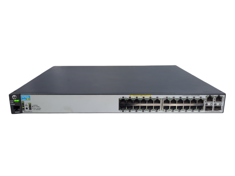 HP 2620-24 PoE+ Switch J9625A 24-Port Gigabit Ethernet Managed Switch
