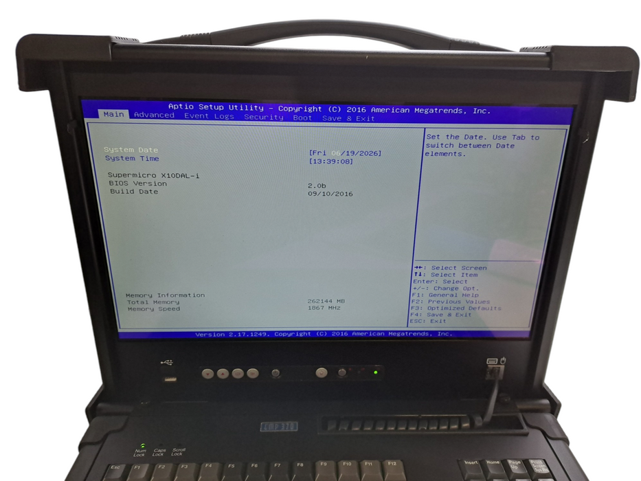 ACME Portable Server | X10DAL-i w/ 2x Xeon E5-2630 v3, 256GB DDR4, Forensic Dock