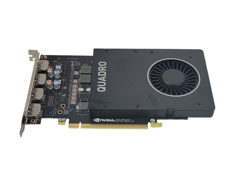 NVIDIA Quadro P2200 5GB GDDR5X Graphics Card 4x DisplayPort