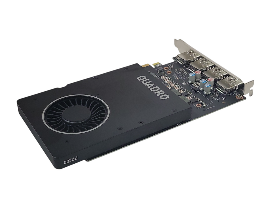 NVIDIA Quadro P2200 5GB GDDR5X Graphics Card 4x DisplayPort
