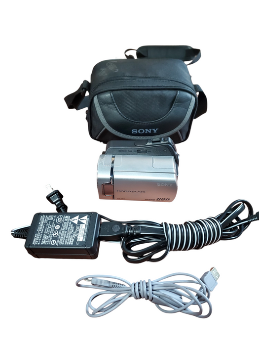 Sony HandCam DCR-SR46 Digital Camcorder w/ Battery, Adapter, & Bag