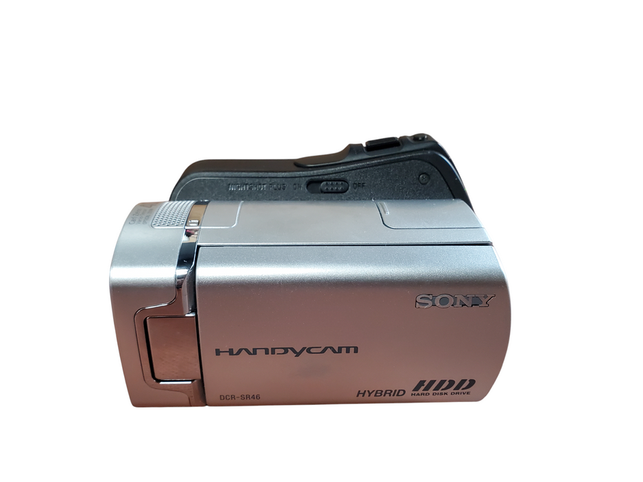 Sony HandCam DCR-SR46 Digital Camcorder w/ Battery, Adapter, & Bag