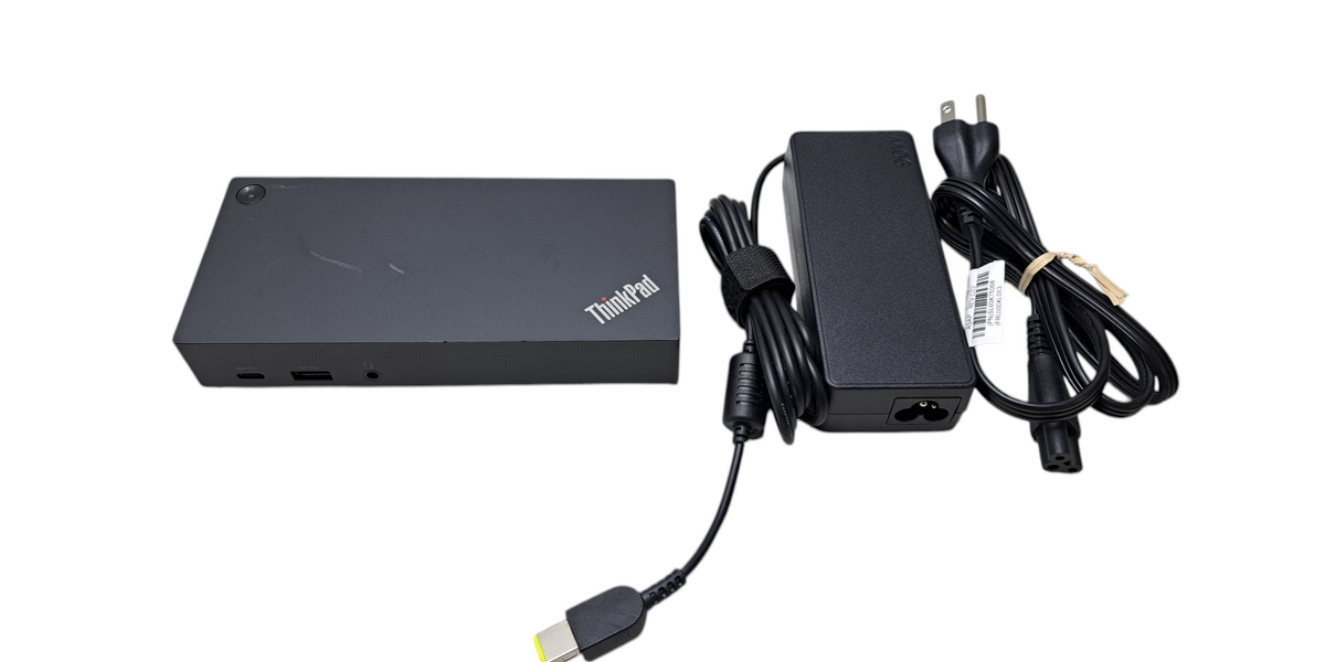 Lenovo ThinkPad USB-C Dock Gen 2 LDC-G2 w/ 90W Power Adapter
