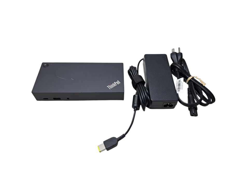 Lenovo ThinkPad USB-C Dock Gen 2 LDC-G2 w/ 90W Power Adapter