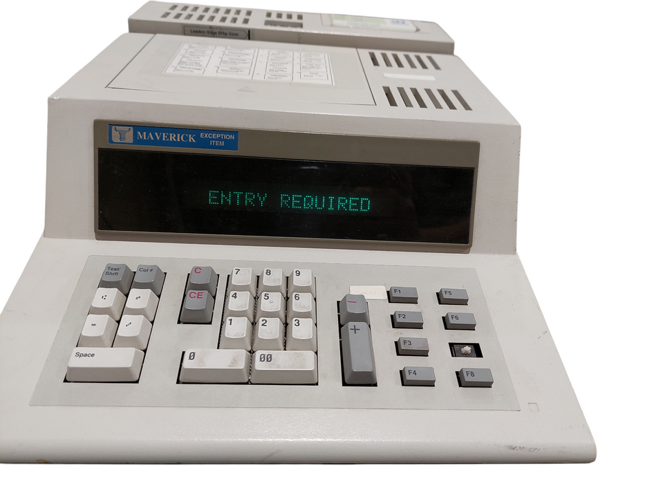 Maverick Exception Item Model: M210 Cheq Encoder