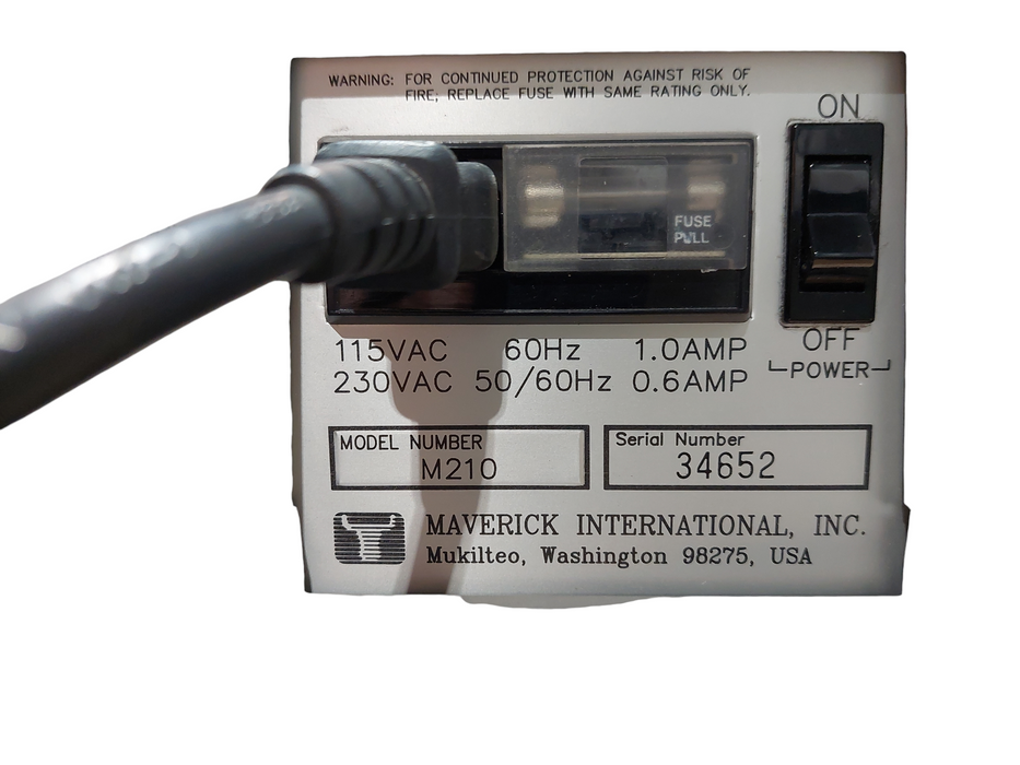 Maverick Exception Item Model: M210 Cheq Encoder