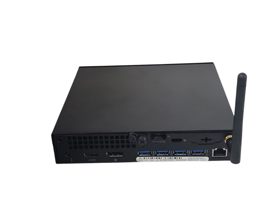 Dell Optiplex 7040 Micro, core I7-6700T 2.80GHz, 8GB DDR4, 240GB SSD, Wi-Fi, SEE