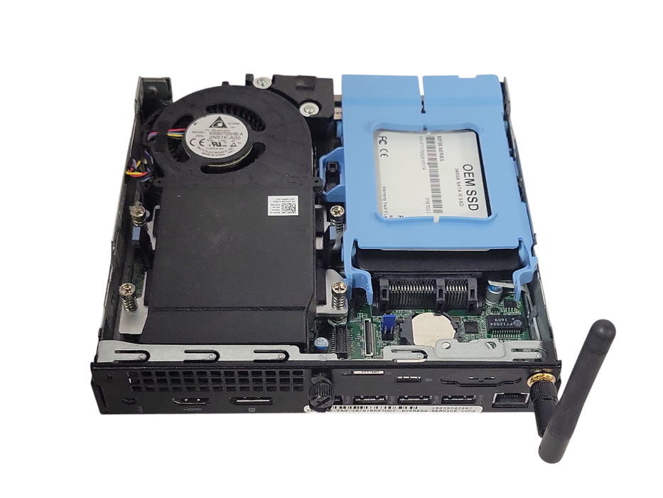 Dell Optiplex 7040 Micro, core I7-6700T 2.80GHz, 8GB DDR4, 240GB SSD, Wi-Fi, SEE
