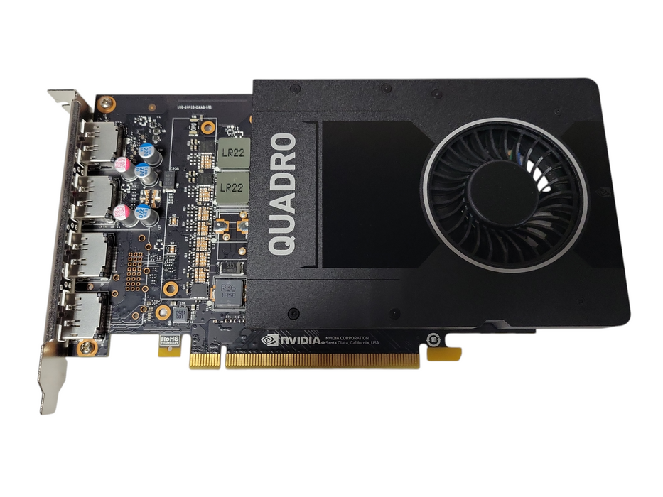 NVIDIA Quadro P2000 5GB GDDR5 Graphics Card | 4x DisplayPort