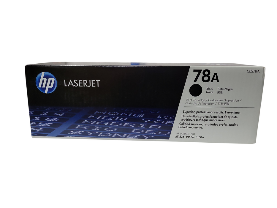 New In Box Sealed Genuine HP 78A Black Original LaserJet Toner Cartridge CE278A