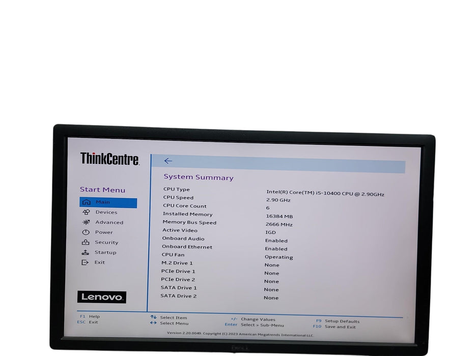 Lenovo ThinkCentre M70c  SFF i5 - 10400 @ 2.90GHz 16GB DDR4 Ram 16GB DDR4 No HDD