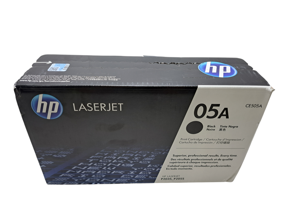 Genuine HP LaserJet 05A (CE505A) Black Toner Cartridge