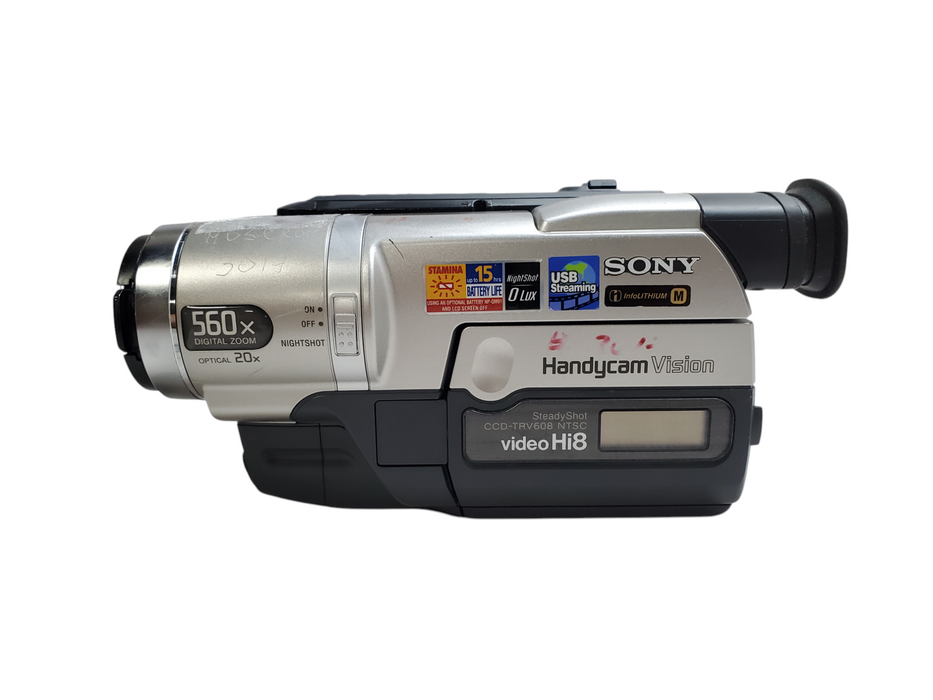 Sony CCD-TRV608 Video Hi8 Video Camera Recorder - No Battery