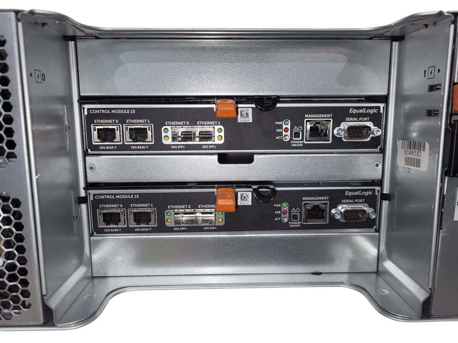 Dell Equallogic PS6210 24 Bay 3.5" Storage Array w/ 2x Control Module 15