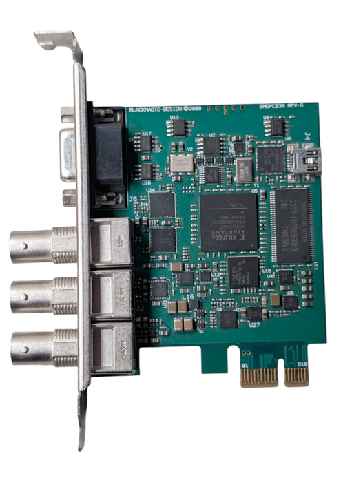 BlackMagic Design DeckLink SDI PCIe Capture Card BMDPPCB39  VGA BNC